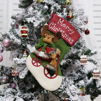 Christmas Stocking Ornaments Pendant Stocking Bag Candy Christmas Stocking Bag