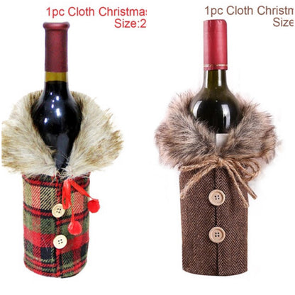 Christmas Decorations Christmas Wine Bottle Socks