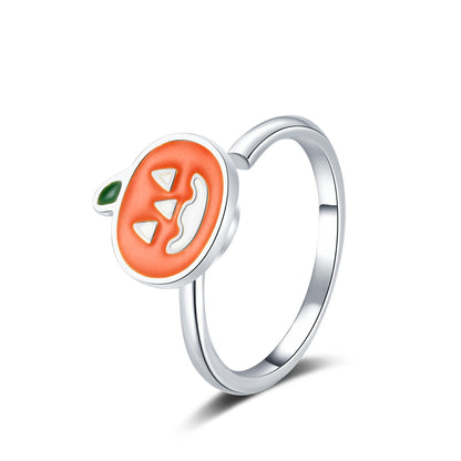 All-match Funny Rotatable Adjustable Pumpkin Ring