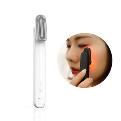 Facial wand massager