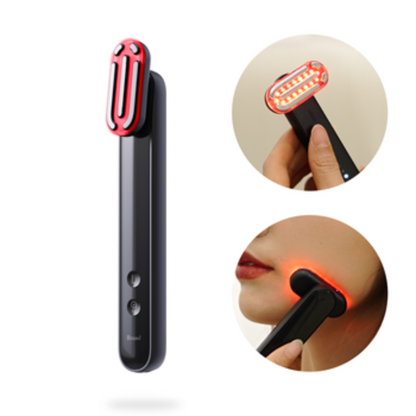 Facial wand massager