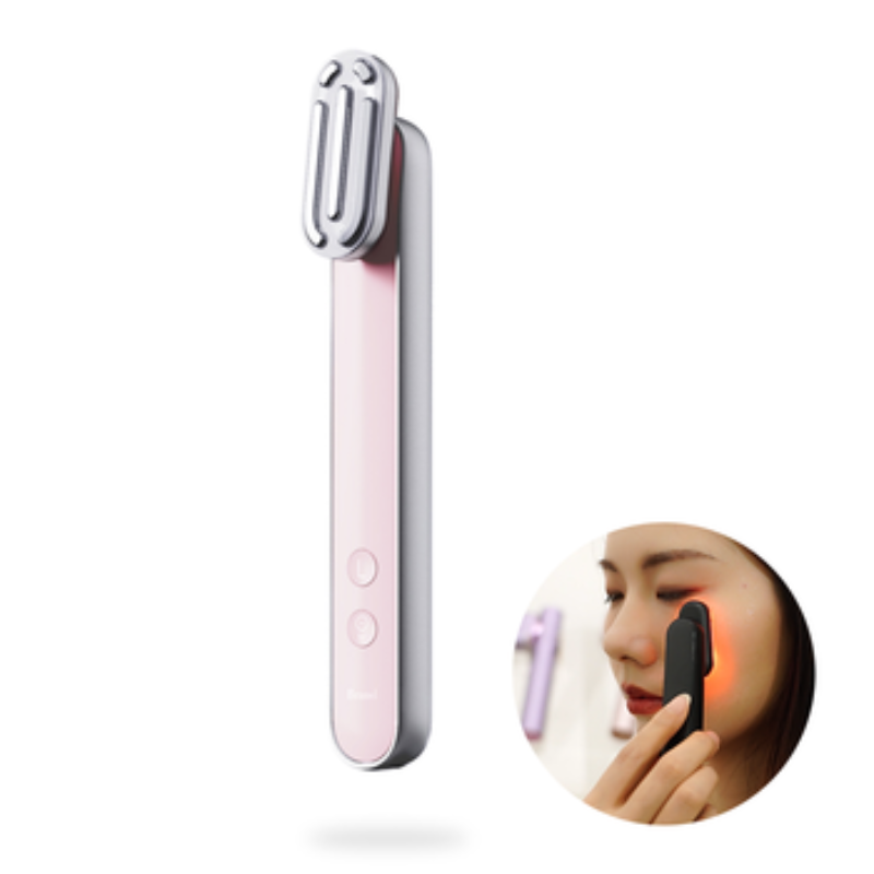 Facial wand massager